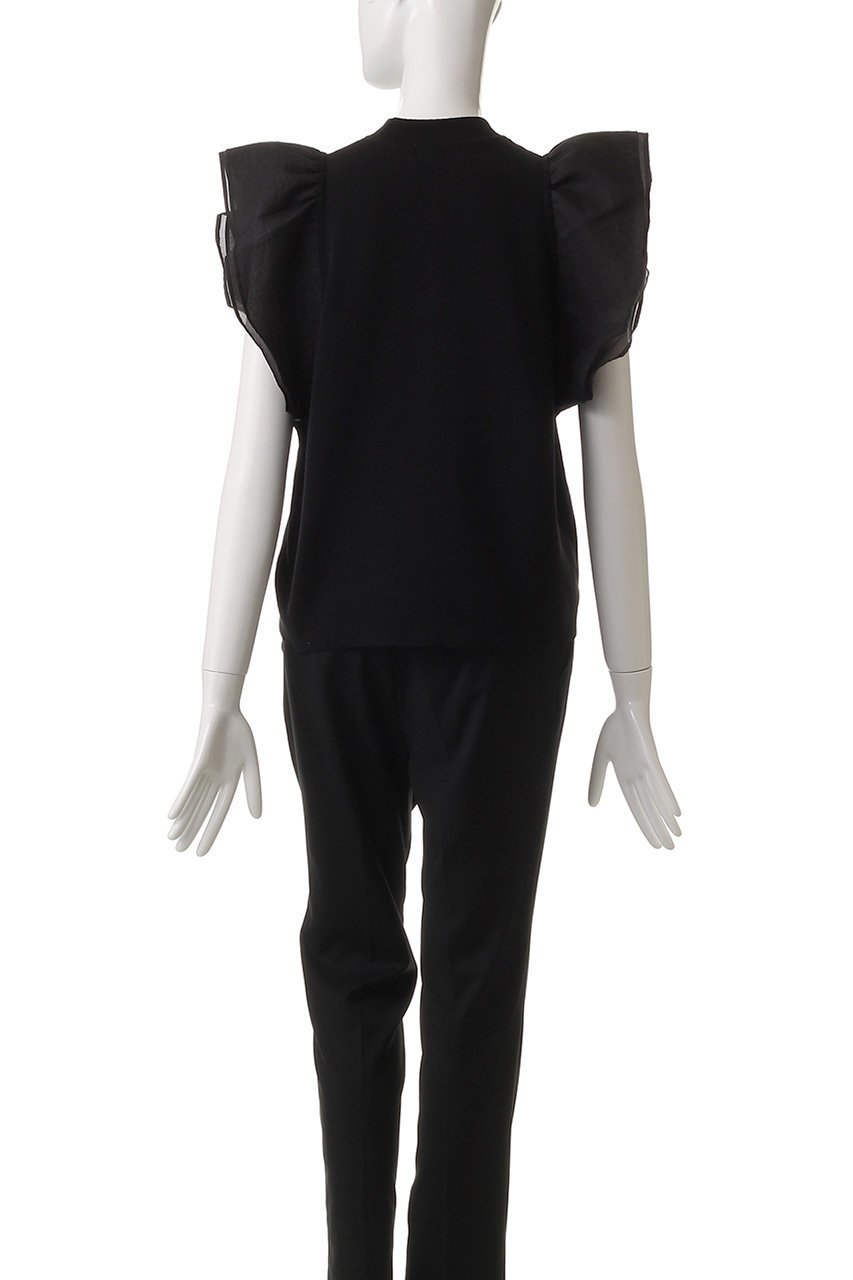 【ジェイドット/j.】のリネン混シアースリーブトップス 人気、トレンドファッション・服の通販 founy(ファニー) ファッション Fashion レディースファッション Fashion for Women トップス・カットソー Cut & Sew Tops シャツ・ブラウス・オフィスカジュアル Elegant Blouses & Button-Ups ロングTシャツ・Tシャツ Longline T-Shirts & Tees カットソー・ベーシックTシャツ Cut-and-Sewn Tops / Stretch Tees & Basics サマー Summer, Summer Style ショート Short, Short Length スリーブ Sleeve, Long Sleeve / Short Sleeve センター Center, Center Line デニム Denim, Jeans Material フリル Frill, Ruffle リネン Linen, Linen Fabric 夏 Summer other-4|ID: prp329100004880849 ipo3291000000036430156