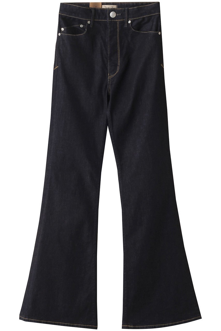 【ヤヌーク/YANUK】のブーツカット インテリア・キッズ・メンズ・レディースファッション・服の通販 founy(ファウニー) 　ファッション　Fashion　レディースファッション　Fashion for Women　パンツ　Pants & Trousers　デニムパンツ・ジーンズ・美脚デニム　Denim Jeans & Pants　カットソー　Cut and Sewn Top　クロップド　Cropped, Short Length　スウェット / スエット　Sweatshirt, Sweatwear　デニム　Denim, Jeans Material　ワンウォッシュインディゴ|ID: prp329100004880863 ipo3291000000036866531