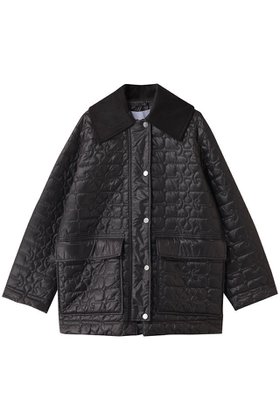 【ガニー/GANNI】のシャイニー キルト ミディ ジャケット 人気、トレンドファッション・服の通販 founy(ファニー) ファッション Fashion レディースファッション Fashion for Women アウター Coat / Outerwear Collection レディースジャケット・軽アウター Jackets キルティング Quilted, Quilting キルト Quilt, Quilted Fabric シャイニー Shiny, Glossy Finish ジャケット Jacket, Outerwear モダン Modern, Contemporary ワイド Wide, Wide Fit |ID:prp329100004880867