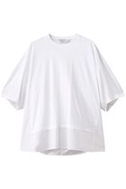 【ナゴンスタンス/nagonstans】のソフト天竺 WovenコンビT/SH Tシャツ 人気、トレンドファッション・服の通販 founy(ファニー) ファッション Fashion レディースファッション Fashion for Women トップス・カットソー Cut & Sew Tops シャツ・ブラウス・オフィスカジュアル Elegant Blouses & Button-Ups ロングTシャツ・Tシャツ Longline T-Shirts & Tees カットソー・ベーシックTシャツ Cut-and-Sewn Tops / Stretch Tees & Basics カットソー Cut and Sewn Top コンビ Combo, Combination Style ショート Short, Short Length スリーブ Sleeve, Long Sleeve / Short Sleeve リラックス Relax, Relaxed Fit thumbnail Salt|ID: prp329100004880879 ipo3291000000036430400