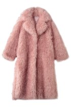 【レモンプレット/Lemonplet】のFAUX FUR EVER MG COAT 人気、トレンドファッション・服の通販 founy(ファニー) ファッション Fashion レディースファッション Fashion for Women アウター Coat / Outerwear Collection コート・ロングコート・ピーコート Long Coats, Peacoats & More エレガント 上品 Elegant シンプル Simple, Minimal マキシ Maxi, Full Length ロング Long, Long-Length thumbnail ローズ|ID: prp329100004880900 ipo3291000000036430572