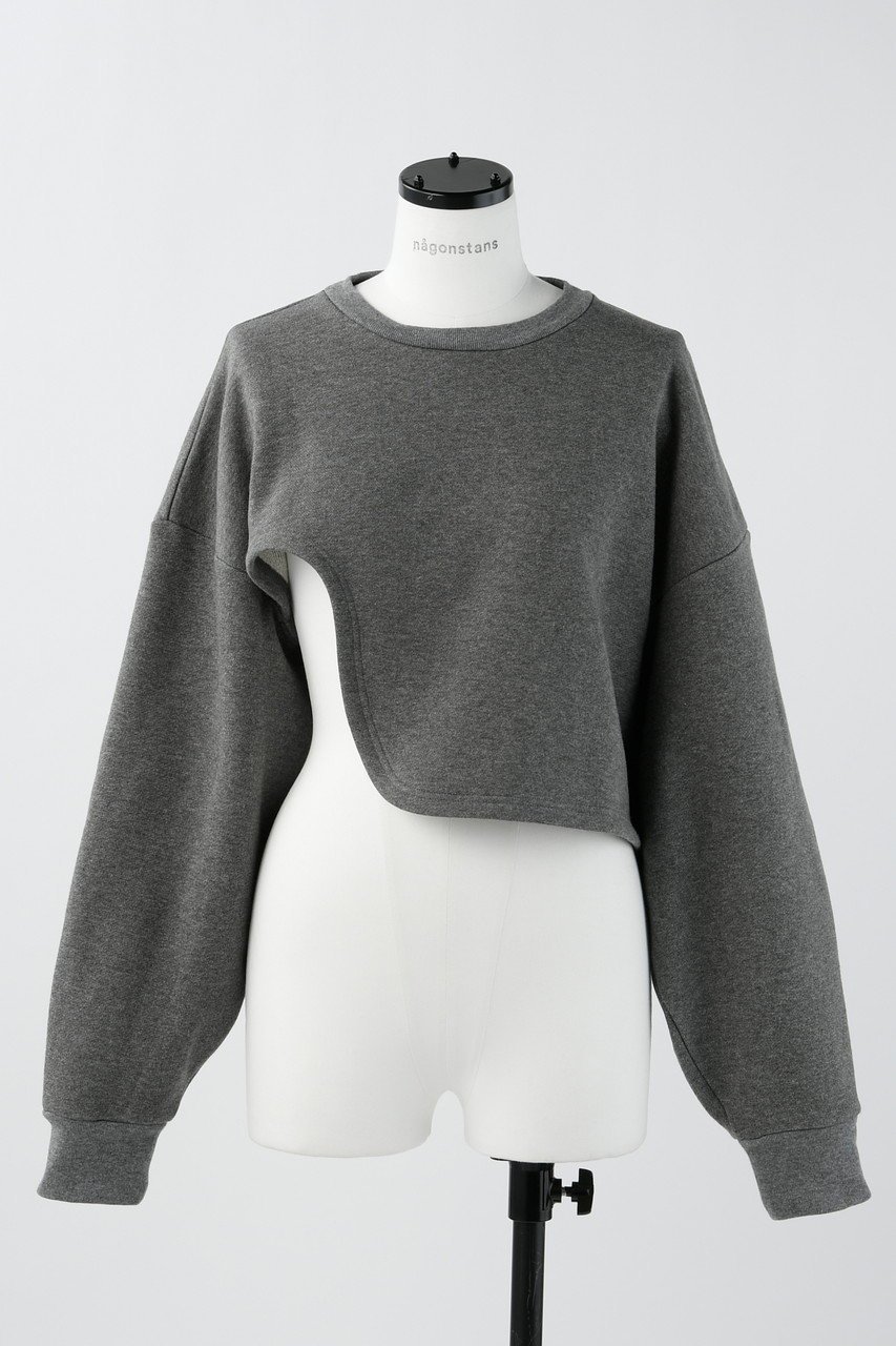 【ナゴンスタンス/nagonstans】のCO Sweat ARM COVER P.O/プルオーバー インテリア・キッズ・メンズ・レディースファッション・服の通販 founy(ファニー) 　ファッション　Fashion　レディースファッション　Fashion for Women　トップス・カットソー　Cut & Sew Tops　シャツ・ブラウス・オフィスカジュアル　Elegant Blouses & Button-Ups　レディースパーカー・カジュアルフーディー　Casual Hoodies & Sweatshirts　ロングTシャツ・Tシャツ　Longline T-Shirts & Tees　カジュアルプルオーバー・ニットトップス　Pullovers & Knit Tops / Casual Pullovers　スウェット・クルーネックトップス　Sweatshirts & Crewnecks / Relaxed Fit Sweat Tops　カットソー・ベーシックTシャツ　Cut-and-Sewn Tops / Stretch Tees & Basics　スリーブ　Sleeve, Long Sleeve / Short Sleeve　ドレス　Dress, One-Piece　ロング　Long, Long-Length　Stone|ID: prp329100004880903 ipo3291000000036430596