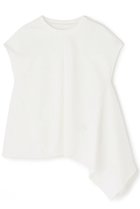 【アドーア/ADORE】のハイテンションポンチカットソー 人気、トレンドファッション・服の通販 founy(ファニー) ファッション Fashion レディースファッション Fashion for Women トップス・カットソー Cut & Sew Tops シャツ・ブラウス・オフィスカジュアル Elegant Blouses & Button-Ups ロングTシャツ・Tシャツ Longline T-Shirts & Tees カットソー・ベーシックTシャツ Cut-and-Sewn Tops / Stretch Tees & Basics アシンメトリー Asymmetrical Style カットソー Cut and Sewn Top ショート Short, Short Length シンプル Simple, Minimal スリーブ Sleeve, Long Sleeve / Short Sleeve ボトム Bottoms, Lower Wear thumbnail ホワイト|ID: prp329100004880924 ipo3291000000036430897