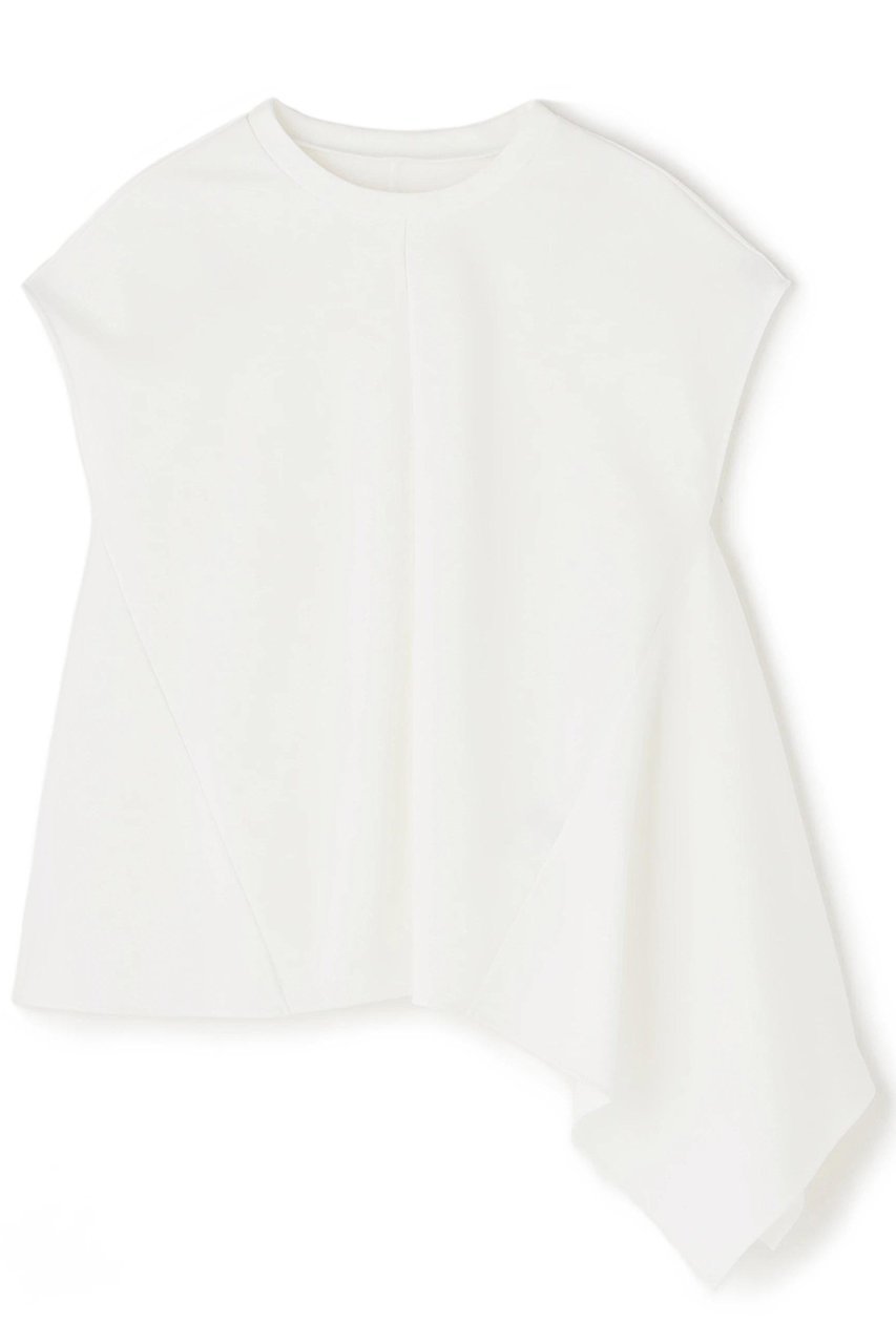 【アドーア/ADORE】のハイテンションポンチカットソー インテリア・キッズ・メンズ・レディースファッション・服の通販 founy(ファニー) ファッション Fashion レディースファッション Fashion for Women トップス・カットソー Cut & Sew Tops シャツ・ブラウス・オフィスカジュアル Elegant Blouses & Button-Ups ロングTシャツ・Tシャツ Longline T-Shirts & Tees カットソー・ベーシックTシャツ Cut-and-Sewn Tops / Stretch Tees & Basics アシンメトリー Asymmetrical Style カットソー Cut and Sewn Top ショート Short, Short Length シンプル Simple, Minimal スリーブ Sleeve, Long Sleeve / Short Sleeve ボトム Bottoms, Lower Wear ホワイト|ID: prp329100004880924 ipo3291000000036430897