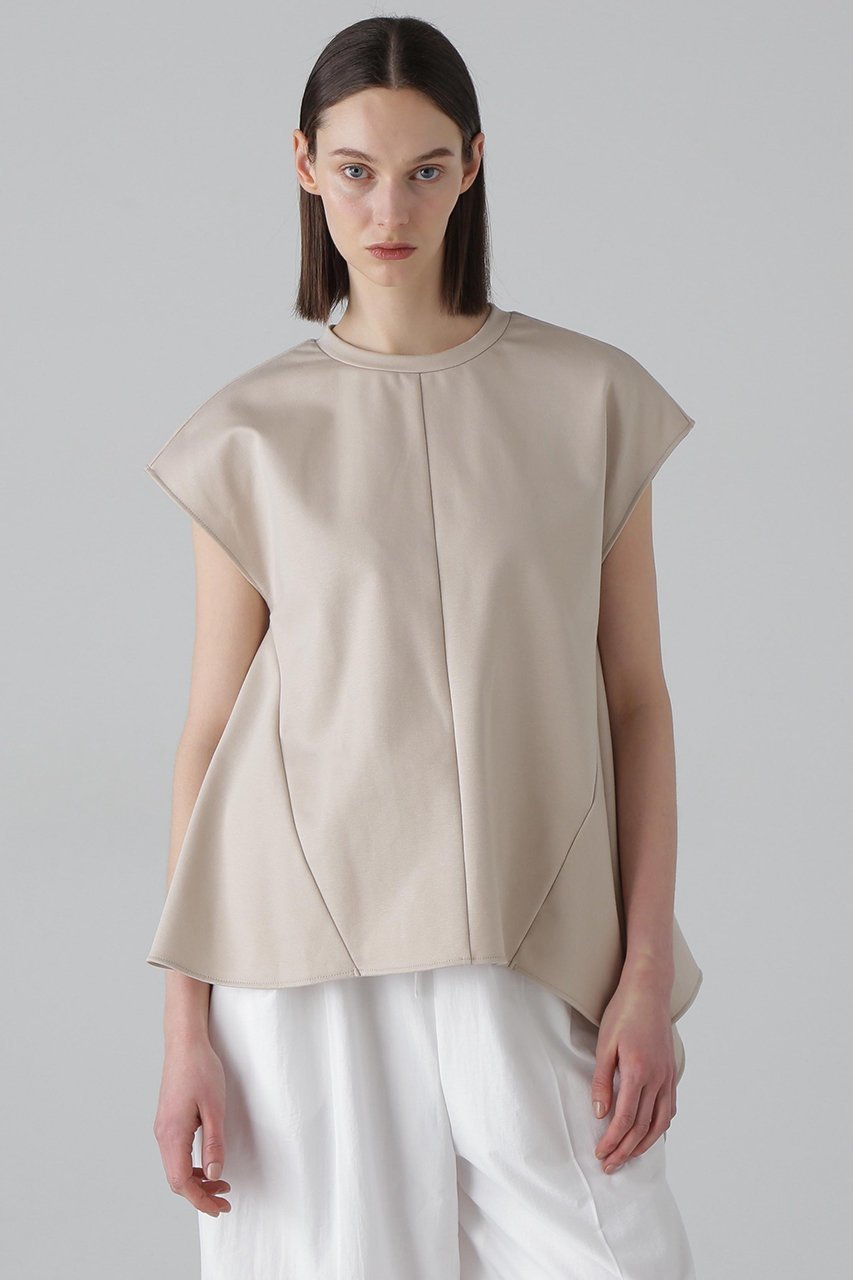 【アドーア/ADORE】のハイテンションポンチカットソー 人気、トレンドファッション・服の通販 founy(ファニー) ファッション Fashion レディースファッション Fashion for Women トップス・カットソー Cut & Sew Tops シャツ・ブラウス・オフィスカジュアル Elegant Blouses & Button-Ups ロングTシャツ・Tシャツ Longline T-Shirts & Tees カットソー・ベーシックTシャツ Cut-and-Sewn Tops / Stretch Tees & Basics アシンメトリー Asymmetrical Style カットソー Cut and Sewn Top ショート Short, Short Length シンプル Simple, Minimal スリーブ Sleeve, Long Sleeve / Short Sleeve ボトム Bottoms, Lower Wear other-2|ID: prp329100004880924 ipo3291000000036430899