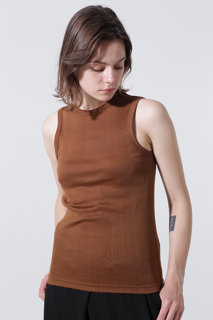 【ヒューエルミュージアム/hueLe Museum】の【hLM】リブタンク 人気、トレンドファッション・服の通販 founy(ファニー) ファッション Fashion レディースファッション Fashion for Women トップス・カットソー Cut & Sew Tops キャミソール&ノースリーブ Camisoles & Sleeveless Tops シャツ・ブラウス・オフィスカジュアル Elegant Blouses & Button-Ups ロングTシャツ・Tシャツ Longline T-Shirts & Tees カットソー・ベーシックTシャツ Cut-and-Sewn Tops / Stretch Tees & Basics インナー Innerwear キャミソール Camisole, Spaghetti Strap Top コンパクト Compact, Small Size ジャケット Jacket, Outerwear タンク Tank Top, Sleeveless Top other-4|ID: prp329100004880925 ipo3291000000036430912