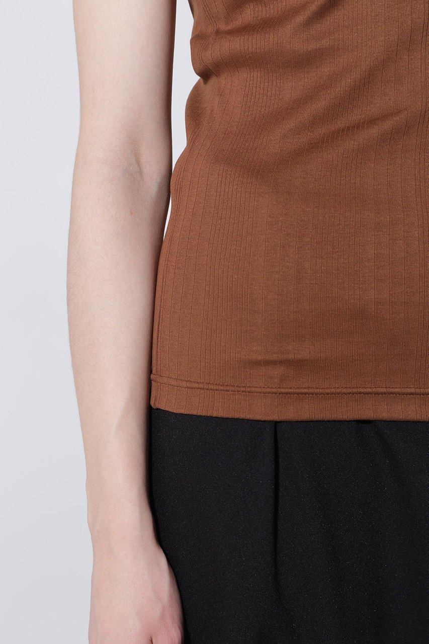 【ヒューエルミュージアム/hueLe Museum】の【hLM】リブタンク 人気、トレンドファッション・服の通販 founy(ファニー) ファッション Fashion レディースファッション Fashion for Women トップス・カットソー Cut & Sew Tops キャミソール&ノースリーブ Camisoles & Sleeveless Tops シャツ・ブラウス・オフィスカジュアル Elegant Blouses & Button-Ups ロングTシャツ・Tシャツ Longline T-Shirts & Tees カットソー・ベーシックTシャツ Cut-and-Sewn Tops / Stretch Tees & Basics インナー Innerwear キャミソール Camisole, Spaghetti Strap Top コンパクト Compact, Small Size ジャケット Jacket, Outerwear タンク Tank Top, Sleeveless Top other-6|ID: prp329100004880925 ipo3291000000036430914