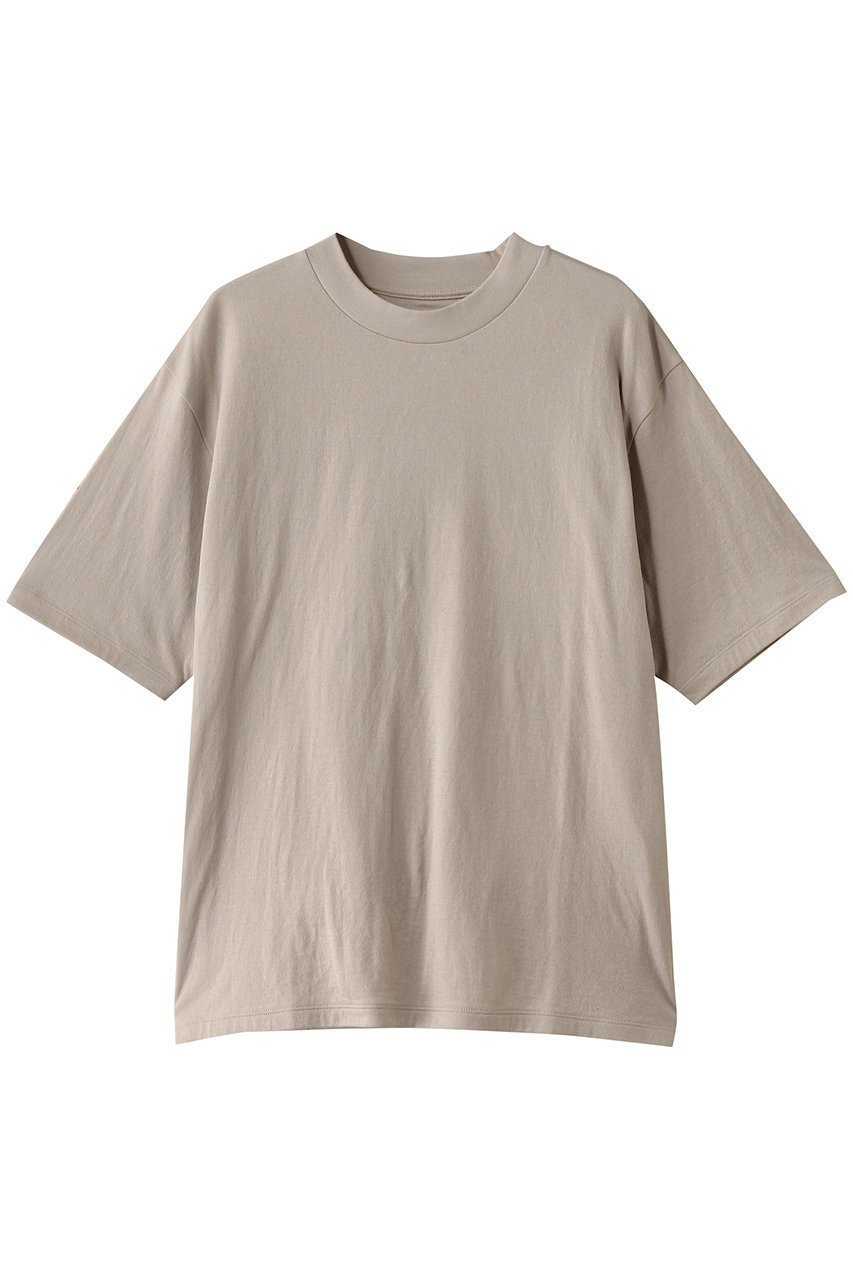 【スリー ドッツ/three dots】の【UNISEX】スマイルダブルコットンショートスリーブ インテリア・キッズ・メンズ・レディースファッション・服の通販 founy(ファニー) 　ファッション　Fashion　レディースファッション　Fashion for Women　トップス・カットソー　Cut & Sew Tops　シャツ・ブラウス・オフィスカジュアル　Elegant Blouses & Button-Ups　ロングTシャツ・Tシャツ　Longline T-Shirts & Tees　カットソー・ベーシックTシャツ　Cut-and-Sewn Tops / Stretch Tees & Basics　ユニセックス　Unisex, Genderless　ショート　Short, Short Length　シンプル　Simple, Minimal　スリーブ　Sleeve, Long Sleeve / Short Sleeve　リラックス　Relax, Relaxed Fit　無地　Plain, Solid Color　ベージュ|ID: prp329100004880926 ipo3291000000036430920