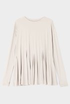 【ル フィル/LE PHIL】の【LE PHIL SPORTS】ハイマルチナイロントリコットカットソー 人気、トレンドファッション・服の通販 founy(ファニー) ファッション Fashion レディースファッション Fashion for Women トップス・カットソー Cut & Sew Tops シャツ・ブラウス・オフィスカジュアル Elegant Blouses & Button-Ups ロングTシャツ・Tシャツ Longline T-Shirts & Tees カットソー・ベーシックTシャツ Cut-and-Sewn Tops / Stretch Tees & Basics コンパクト Compact, Small Size スリーブ Sleeve, Long Sleeve / Short Sleeve バランス Balance, Style Balance フェミニン Feminine, Girly フレア Flare, Flared ロング Long, Long-Length thumbnail グレー|ID: prp329100004880933 ipo3291000000036430977