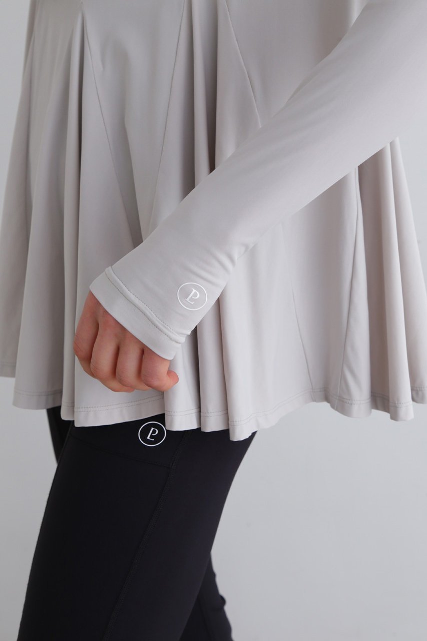 【ル フィル/LE PHIL】の【LE PHIL SPORTS】ハイマルチナイロントリコットカットソー 人気、トレンドファッション・服の通販 founy(ファニー) 　ファッション　Fashion　レディースファッション　Fashion for Women　トップス・カットソー　Cut & Sew Tops　シャツ・ブラウス・オフィスカジュアル　Elegant Blouses & Button-Ups　ロングTシャツ・Tシャツ　Longline T-Shirts & Tees　カットソー・ベーシックTシャツ　Cut-and-Sewn Tops / Stretch Tees & Basics　コンパクト　Compact, Small Size　スリーブ　Sleeve, Long Sleeve / Short Sleeve　バランス　Balance, Style Balance　フェミニン　Feminine, Girly　フレア　Flare, Flared　ロング　Long, Long-Length　other-4|ID: prp329100004880933 ipo3291000000036430980