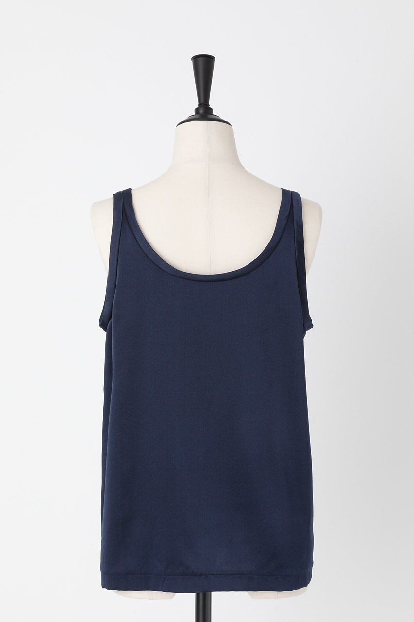 【オーヴィル/EAUVIRE】のウォッシャブルシルクタンクトップ 人気、トレンドファッション・服の通販 founy(ファニー) 　ファッション　Fashion　レディースファッション　Fashion for Women　トップス・カットソー　Cut & Sew Tops　キャミソール&ノースリーブ　Camisoles & Sleeveless Tops　シャツ・ブラウス・オフィスカジュアル　Elegant Blouses & Button-Ups　ロングTシャツ・Tシャツ　Longline T-Shirts & Tees　カットソー・ベーシックTシャツ　Cut-and-Sewn Tops / Stretch Tees & Basics　カットソー　Cut and Sewn Top　キャミソール　Camisole, Spaghetti Strap Top　サテン　Satin, Glossy Fabric　シルク　Silk, 100% Silk　ストレッチ　Stretch, Stretchy Fabric　タンク　Tank Top, Sleeveless Top　バランス　Balance, Style Balance　定番　Standard, Basic Item　other-3|ID: prp329100004880940 ipo3291000000036431030