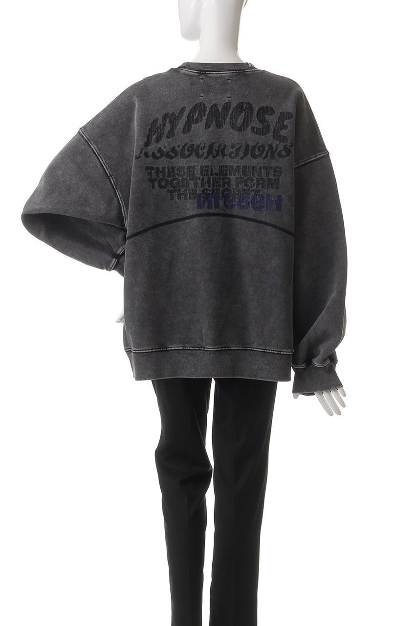 【メゾンスペシャル/MAISON SPECIAL】の【UNISEX】HYPNOSE加工スウェットクルー カレッジ風 人気、トレンドファッション・服の通販 founy(ファニー) 　ファッション　Fashion　レディースファッション　Fashion for Women　トップス・カットソー　Cut & Sew Tops　シャツ・ブラウス・オフィスカジュアル　Elegant Blouses & Button-Ups　レディースパーカー・カジュアルフーディー　Casual Hoodies & Sweatshirts　ロングTシャツ・Tシャツ　Longline T-Shirts & Tees　スウェット・クルーネックトップス　Sweatshirts & Crewnecks / Relaxed Fit Sweat Tops　カットソー・ベーシックTシャツ　Cut-and-Sewn Tops / Stretch Tees & Basics　ユニセックス　Unisex, Genderless　スウェット / スエット　Sweatshirt, Sweatwear　スラックス　Slacks, Dress Pants　デニム　Denim, Jeans Material　リラックス　Relax, Relaxed Fit　other-4|ID: prp329100004880950 ipo3291000000036431115