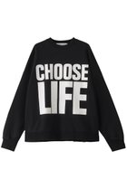 【キャサリンハムネット/KATHARINE HAMNETT LONDON】の【UNISEX】スローガンプルオーバー 人気、トレンドファッション・服の通販 founy(ファニー) ファッション Fashion レディースファッション Fashion for Women トップス・カットソー Cut & Sew Tops シャツ・ブラウス・オフィスカジュアル Elegant Blouses & Button-Ups ロングTシャツ・Tシャツ Longline T-Shirts & Tees カジュアルプルオーバー・ニットトップス Pullovers & Knit Tops / Casual Pullovers カットソー・ベーシックTシャツ Cut-and-Sewn Tops / Stretch Tees & Basics ユニセックス Unisex, Genderless スリーブ Sleeve, Long Sleeve / Short Sleeve ビンテージ Vintage, Retro Style ロング Long, Long-Length thumbnail ブラック|ID: prp329100004880957 ipo3291000000036431172