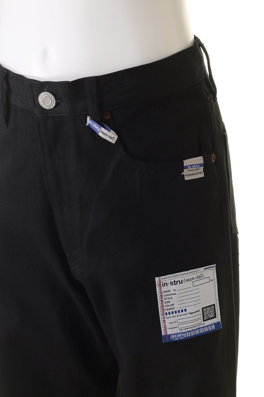 【メゾン ミハラヤスヒロ/Maison MIHARA YASUHIRO / MEN】の【MEN】【in-stru(men-tal).】SELVAGE デニムストレートパンツ 人気、トレンドファッション・服の通販 founy(ファニー) 　ファッション　Fashion　メンズファッション　Fashion for Men　ボトムス　Bottoms　デニムパンツ・ジーンズ　Denim Pants　ストレート　Straight, Straight Cut　デニム　Denim, Jeans Material　other-5|ID: prp329100004880971 ipo3291000000036431279