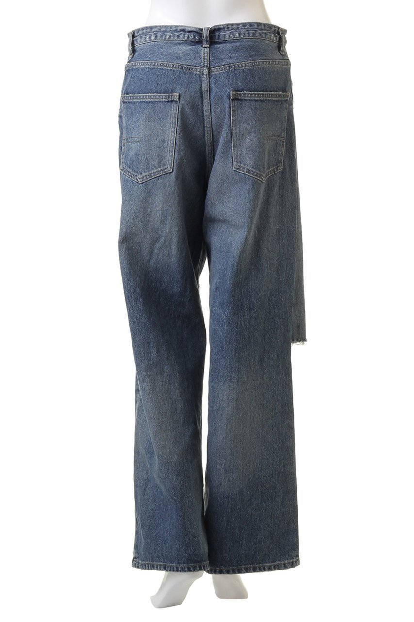 【ウィムガゼット/Whim Gazette】の【GEMINI】ダメージデニム 人気、トレンドファッション・服の通販 founy(ファニー) ファッション Fashion レディースファッション Fashion for Women パンツ Pants & Trousers デニムパンツ・ジーンズ・美脚デニム Denim Jeans & Pants おすすめ Recommended / Our Picks ストリング String, Drawstring ストレート Straight, Straight Cut ダメージ Distressed, Destroyed デニム Denim, Jeans Material パッチ Patch, Appliqué ポケット Pocket, Pocket Detail ヴィンテージ Vintage Style other-4|ID: prp329100004880972 ipo3291000000036431284