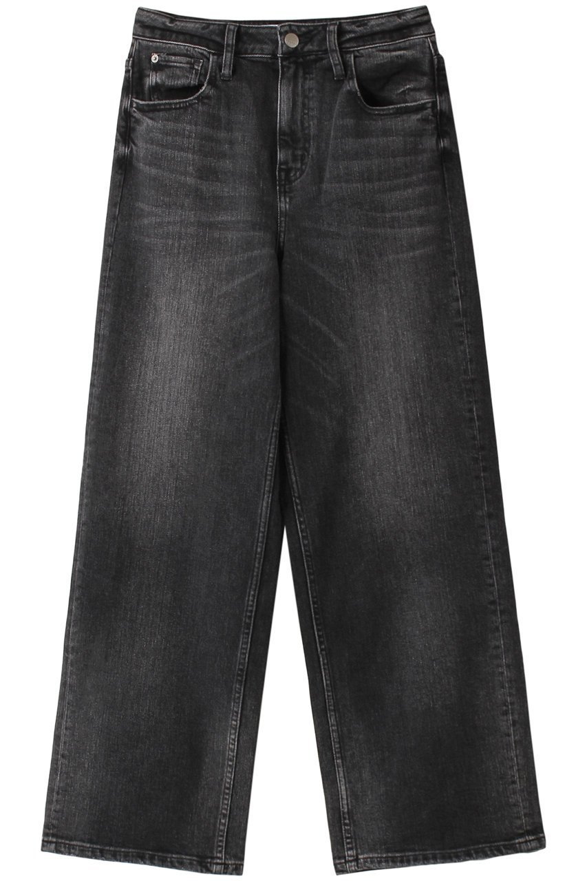 【アルアバイル/allureville】の【HEALTHY】 PINK PEPPER インテリア・キッズ・メンズ・レディースファッション・服の通販 founy(ファニー) 　ファッション　Fashion　レディースファッション　Fashion for Women　パンツ　Pants & Trousers　デニムパンツ・ジーンズ・美脚デニム　Denim Jeans & Pants　ストレッチ　Stretch, Stretchy Fabric　ストレート　Straight, Straight Cut　デニム　Denim, Jeans Material　ブラック|ID: prp329100004880973 ipo3291000000036431290