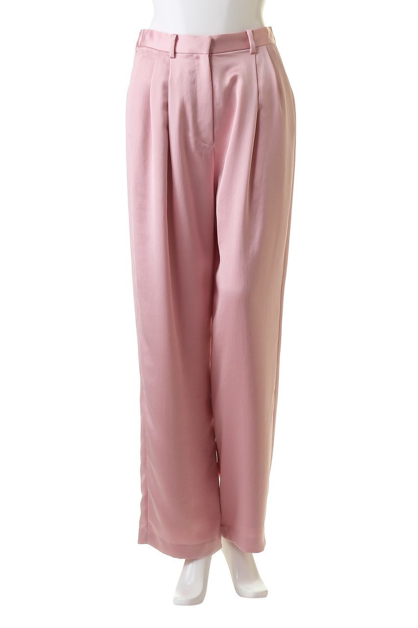 【クラネ/CLANE】のSATIN TUCK PANTS/パンツ 大人の最旬トレンドファッション＆コーディネート founy(ファウニー) 　ファッション　Fashion　レディースファッション　Fashion for Women　パンツ　Pants & Trousers　エレガント 上品　Elegant　サテン　Satin, Glossy Fabric　シンプル　Simple, Minimal　ドレープ　Drape, Draping Fabric　other-2|ID: prp329100004880987 ipo3291000000036431399