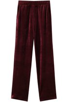 【ハンロ/HANRO】のベロアロングパンツ 人気、トレンドファッション・服の通販 founy(ファニー) ファッション Fashion レディースファッション Fashion for Women パンツ Pants & Trousers ストレート Straight, Straight Cut セットアップ Set-Up, Coordinated Outfit ベロア Velour, Soft Velvet ラグジュアリー Luxury, Elegant リラックス Relax, Relaxed Fit ロング Long, Long-Length thumbnail ワインレッド|ID: prp329100004880989 ipo3291000000036431410