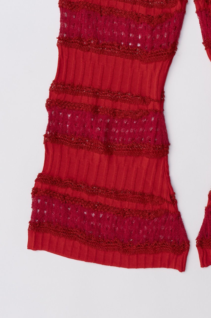 【プランク プロジェクト/PRANK PROJECT】のブークレレースニットパンツ / Boucle Lace Knit Pants 大人の最旬トレンドファッション＆コーディネート founy(ファウニー) 　ファッション　Fashion　レディースファッション　Fashion for Women　パンツ　Pants & Trousers　おすすめ　Recommended / Our Picks　カットソー　Cut and Sewn Top　セットアップ　Set-Up, Coordinated Outfit　チュニック　Tunic, Long Top　ミックス　Mix, Mixed Style　レース　Lace, Lace Fabric　夏　Summer　other-3|ID: prp329100004880996 ipo3291000000036864494