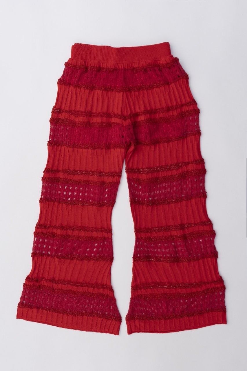 【プランク プロジェクト/PRANK PROJECT】のブークレレースニットパンツ / Boucle Lace Knit Pants 大人の最旬トレンドファッション＆コーディネート founy(ファウニー) 　ファッション　Fashion　レディースファッション　Fashion for Women　パンツ　Pants & Trousers　おすすめ　Recommended / Our Picks　カットソー　Cut and Sewn Top　セットアップ　Set-Up, Coordinated Outfit　チュニック　Tunic, Long Top　ミックス　Mix, Mixed Style　レース　Lace, Lace Fabric　夏　Summer　other-4|ID: prp329100004880996 ipo3291000000036864495
