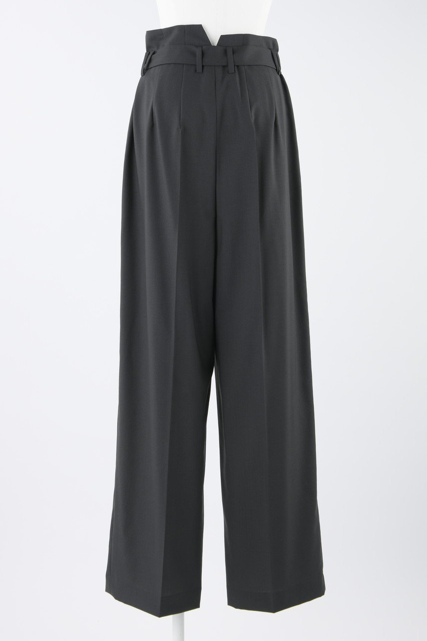 【エンフォルド/ENFOLD】のハイカウントトロ ベルトワイドストレートTR/トラウザー・パンツ 人気、トレンドファッション・服の通販 founy(ファニー) ファッション Fashion レディースファッション Fashion for Women パンツ Pants & Trousers ベルト&ウエストマーク Belts & Waist Accessories ストレート Straight, Straight Cut リラックス Relax, Relaxed Fit ワイド Wide, Wide Fit other-3|ID: prp329100004880999 ipo3291000000036431497