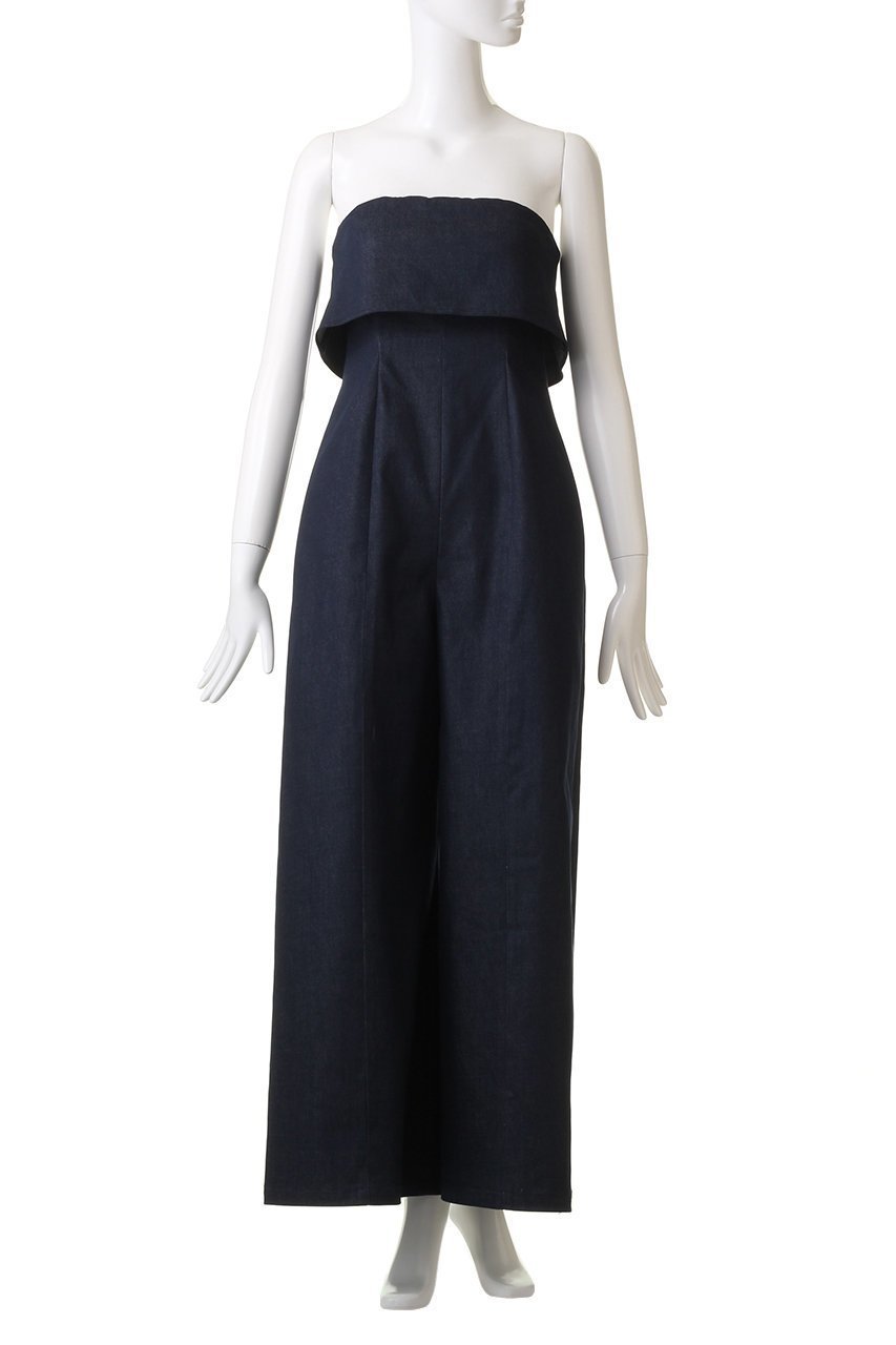 【ル フィル/LE PHIL】のハイストレッチデニムベアコンビネゾン 人気、トレンドファッション・服の通販 founy(ファニー) ファッション Fashion レディースファッション Fashion for Women パンツ Pants & Trousers ストレッチ Stretch, Stretchy Fabric パーティ Party, Party Style エレガント 上品 Elegant other-2|ID: prp329100004881002 ipo3291000000036431523