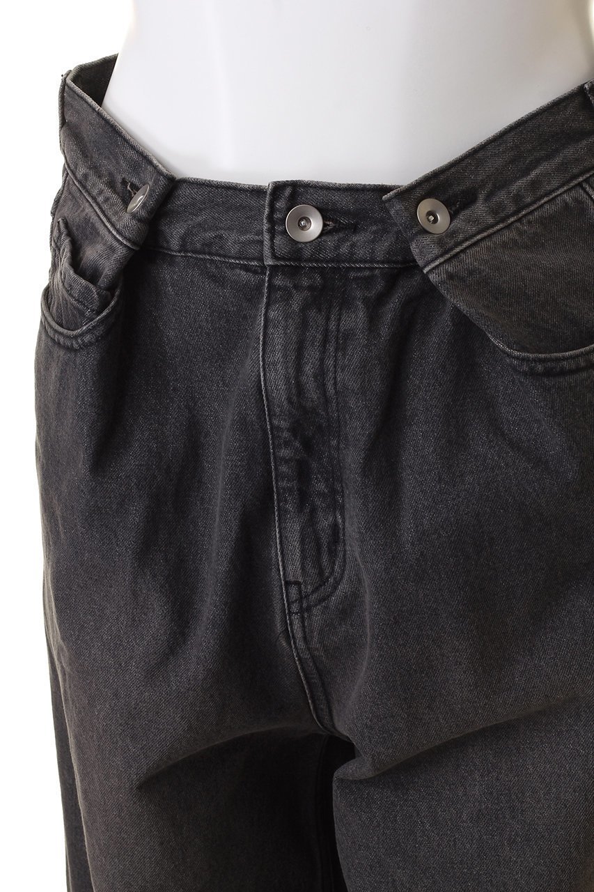 【ウィムガゼット/Whim Gazette】の【THE PAUSE】タックデニムパンツ 人気、トレンドファッション・服の通販 founy(ファニー) 　ファッション　Fashion　レディースファッション　Fashion for Women　パンツ　Pants & Trousers　デニムパンツ・ジーンズ・美脚デニム　Denim Jeans & Pants　ダウン　Down, Puffer　ダメージ　Distressed, Destroyed　デニム　Denim, Jeans Material　ワイド　Wide, Wide Fit　other-5|ID: prp329100004881010 ipo3291000000036431592