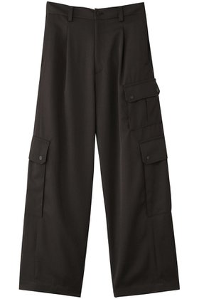 【シュタイン/ssstein】の【UNISEX】CARGO POCKET WIDE EASY TROUSERS 人気、トレンドファッション・服の通販 founy(ファニー) ファッション Fashion レディースファッション Fashion for Women パンツ Pants & Trousers ユニセックス Unisex, Genderless ツイスト Tweed, Tweed Fabric |ID:prp329100004881011