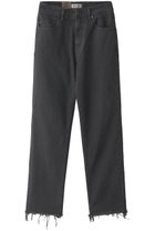 【ヤヌーク/YANUK】のハイウエストストレート【ANNETTE】 モノブラック|ID: prp329100004881019 ipo3291000000036431692