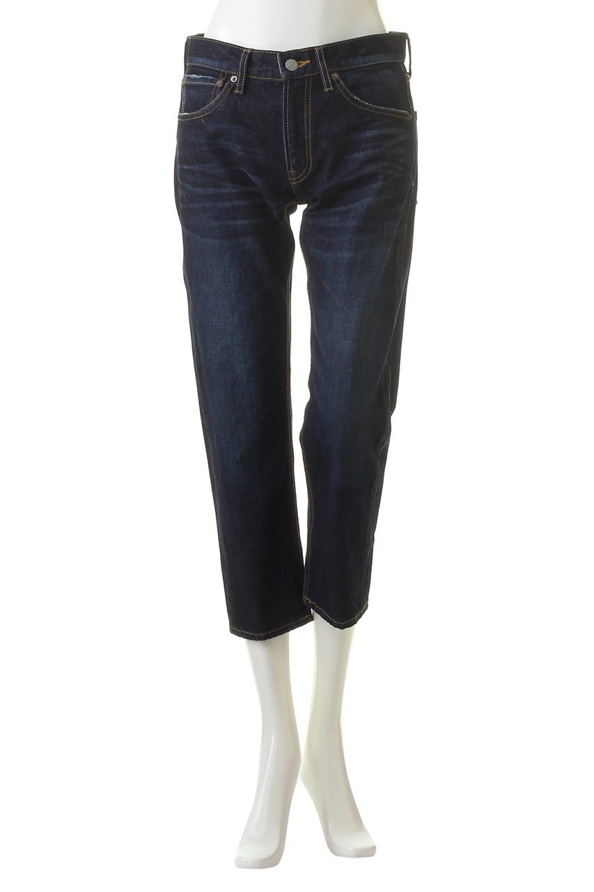 【ミズイロ インド/mizuiro ind】のdistressed 4/5 length denim デニム 人気、トレンドファッション・服の通販 founy(ファニー) 　ファッション　Fashion　レディースファッション　Fashion for Women　パンツ　Pants & Trousers　デニムパンツ・ジーンズ・美脚デニム　Denim Jeans & Pants　シンプル　Simple, Minimal　スウェット / スエット　Sweatshirt, Sweatwear　スリム　Slim, Slim Fit　デニム　Denim, Jeans Material　トレンド　Trend, Trending Now　バランス　Balance, Style Balance　other-2|ID: prp329100004881024 ipo3291000000036431752