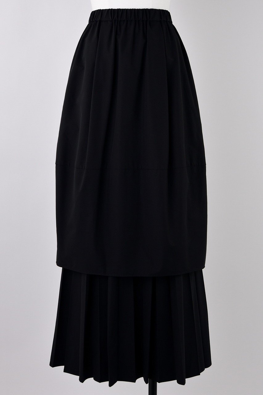 【ナゴンスタンス/nagonstans】のWater Repellentストレッチ レイヤードSK/スカート 人気、トレンドファッション・服の通販 founy(ファニー) 　ファッション　Fashion　レディースファッション　Fashion for Women　スカート　Skirts　ロングスカート　Long Skirts / Maxi & Midi Skirts　シンプル　Simple, Minimal　ストレッチ　Stretch, Stretchy Fabric　プリーツ　Pleats, Pleated　ロング　Long, Long-Length　夏　Summer　 other-1|ID: prp329100004881047 ipo3291000000036432185