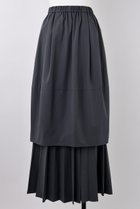 【ナゴンスタンス/nagonstans】のWater Repellentストレッチ レイヤードSK/スカート 人気、トレンドファッション・服の通販 founy(ファニー) ファッション Fashion レディースファッション Fashion for Women スカート Skirts ロングスカート Long Skirts / Maxi & Midi Skirts シンプル Simple, Minimal ストレッチ Stretch, Stretchy Fabric プリーツ Pleats, Pleated ロング Long, Long-Length 夏 Summer thumbnail Cement|ID: prp329100004881047 ipo3291000000036432187