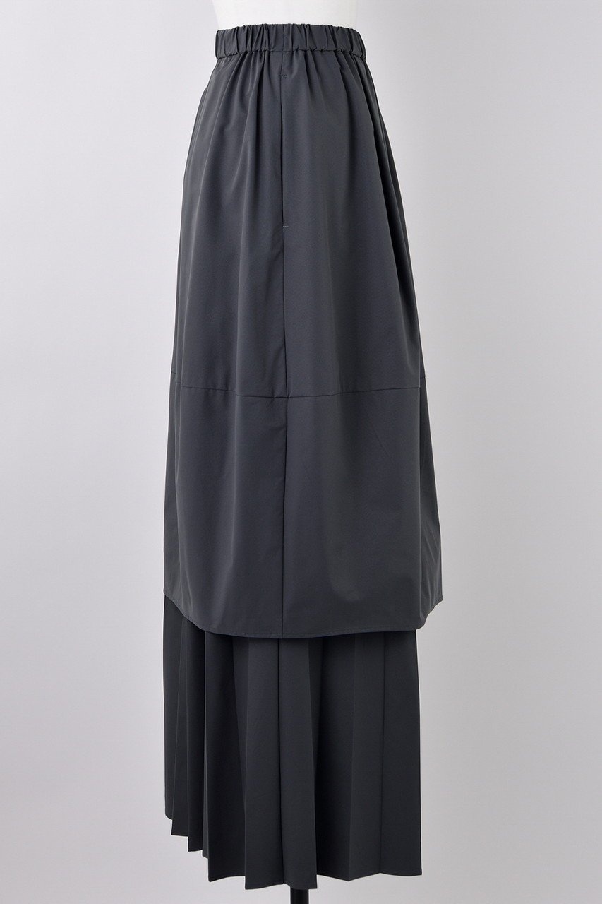 【ナゴンスタンス/nagonstans】のWater Repellentストレッチ レイヤードSK/スカート 人気、トレンドファッション・服の通販 founy(ファニー) 　ファッション　Fashion　レディースファッション　Fashion for Women　スカート　Skirts　ロングスカート　Long Skirts / Maxi & Midi Skirts　シンプル　Simple, Minimal　ストレッチ　Stretch, Stretchy Fabric　プリーツ　Pleats, Pleated　ロング　Long, Long-Length　夏　Summer　other-4|ID: prp329100004881047 ipo3291000000036432190