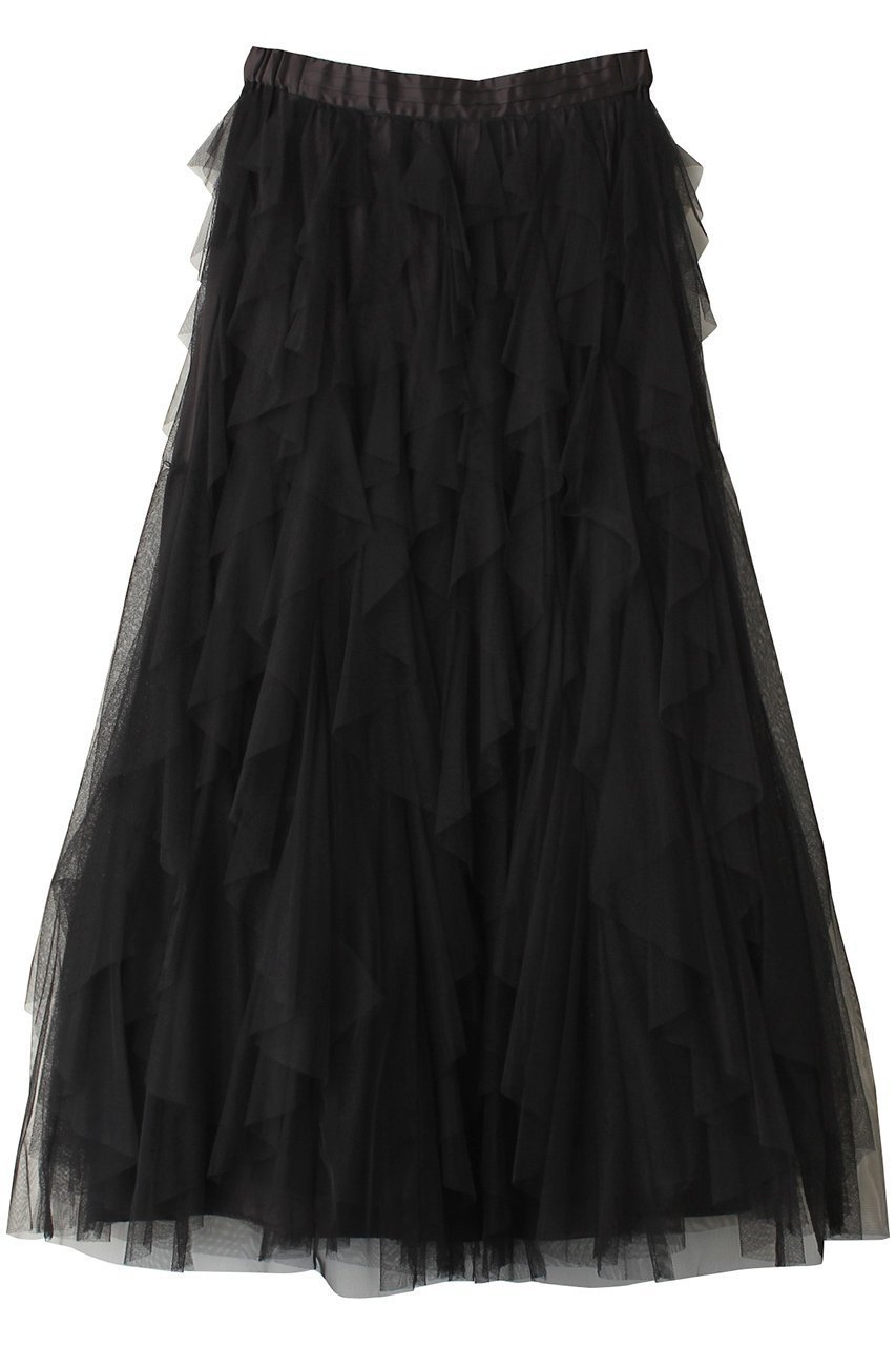 【アルアバイル/allureville】の【Loulou Willoughby】チュチュスカート A インテリア・キッズ・メンズ・レディースファッション・服の通販 founy(ファニー) ファッション Fashion レディースファッション Fashion for Women スカート Skirts チュール Tulip, Tulip Motif ラッフル Ruffle, Frill 再入荷 Restock / Back in Stock ブラック|ID: prp329100004881050 ipo3291000000036432207