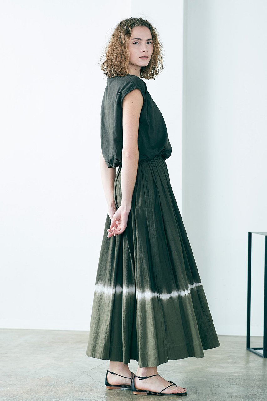 【マリリンムーン/MARILYN MOON】の【WALANCE】コットンギャザースカート 人気、トレンドファッション・服の通販 founy(ファニー) 　ファッション　Fashion　レディースファッション　Fashion for Women　スカート　Skirts　ロングスカート　Long Skirts / Maxi & Midi Skirts　ギャザー　Gathered, Ruffled　グラデーション　Gradient, Ombre　リラックス　Relax, Relaxed Fit　ロング　Long, Long-Length　other-7|ID: prp329100004881059 ipo3291000000036432277