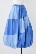 【ナゴンスタンス/nagonstans】のポプリンStripe ドレープバルーンSK/スカート 人気、トレンドファッション・服の通販 founy(ファニー) ファッション Fashion レディースファッション Fashion for Women スカート Skirts ロングスカート Long Skirts / Maxi & Midi Skirts ドレープ Drape, Draping Fabric ミックス Mix, Mixed Style ロング Long, Long-Length thumbnail Water|ID: prp329100004881060 ipo3291000000036432280