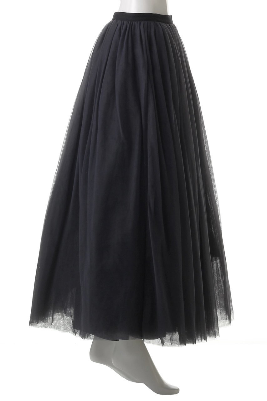 【ハー/HER.】のチュールスカート 人気、トレンドファッション・服の通販 founy(ファニー) 　ファッション　Fashion　レディースファッション　Fashion for Women　スカート　Skirts　ロングスカート　Long Skirts / Maxi & Midi Skirts　ギャザー　Gathered, Ruffled　シンプル　Simple, Minimal　チュール　Tulip, Tulip Motif　ロング　Long, Long-Length　other-3|ID: prp329100004881064 ipo3291000000036432313