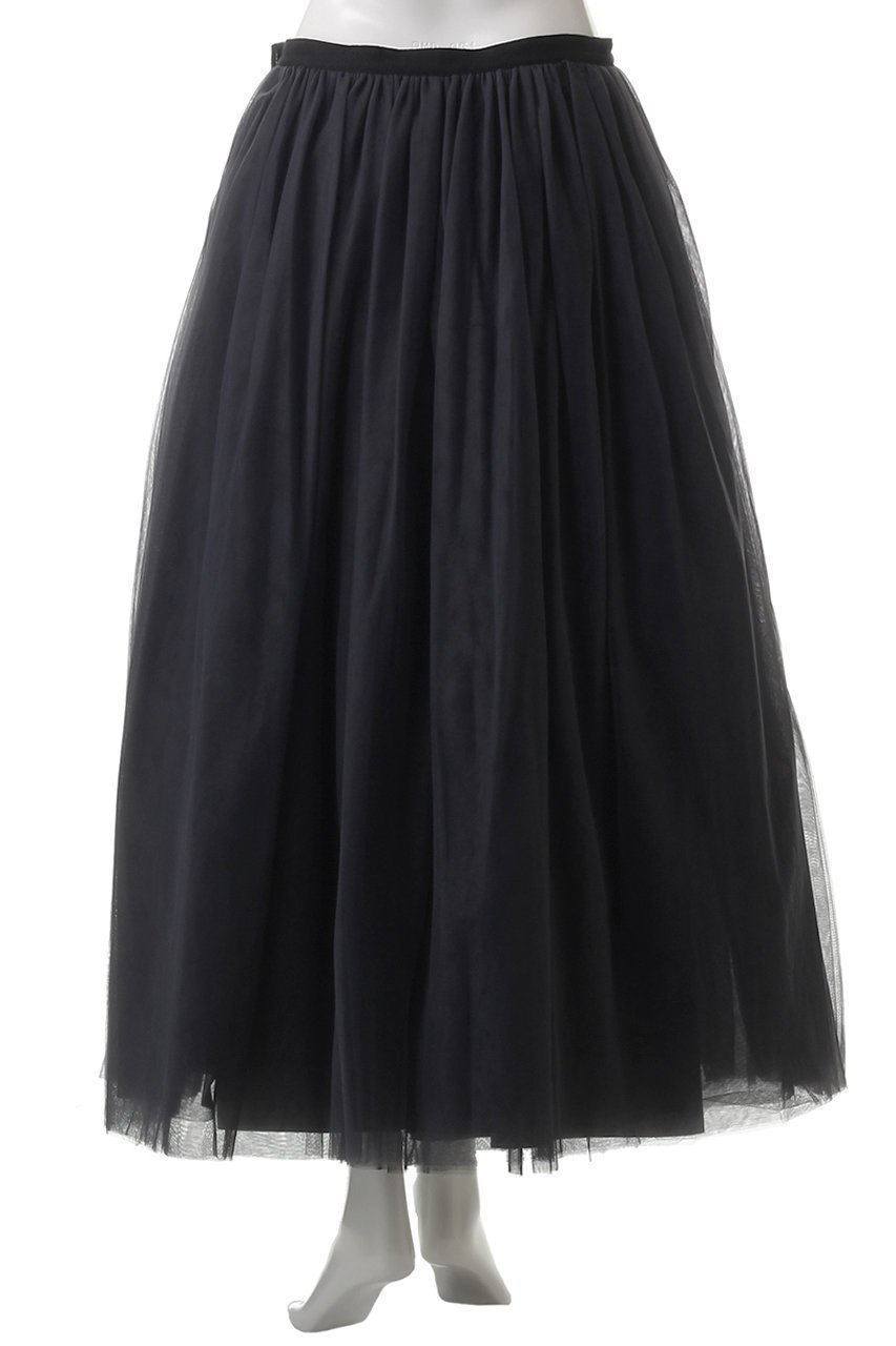 【ハー/HER.】のチュールスカート 人気、トレンドファッション・服の通販 founy(ファニー) 　ファッション　Fashion　レディースファッション　Fashion for Women　スカート　Skirts　ロングスカート　Long Skirts / Maxi & Midi Skirts　ギャザー　Gathered, Ruffled　シンプル　Simple, Minimal　チュール　Tulip, Tulip Motif　ロング　Long, Long-Length　other-4|ID: prp329100004881064 ipo3291000000036432314