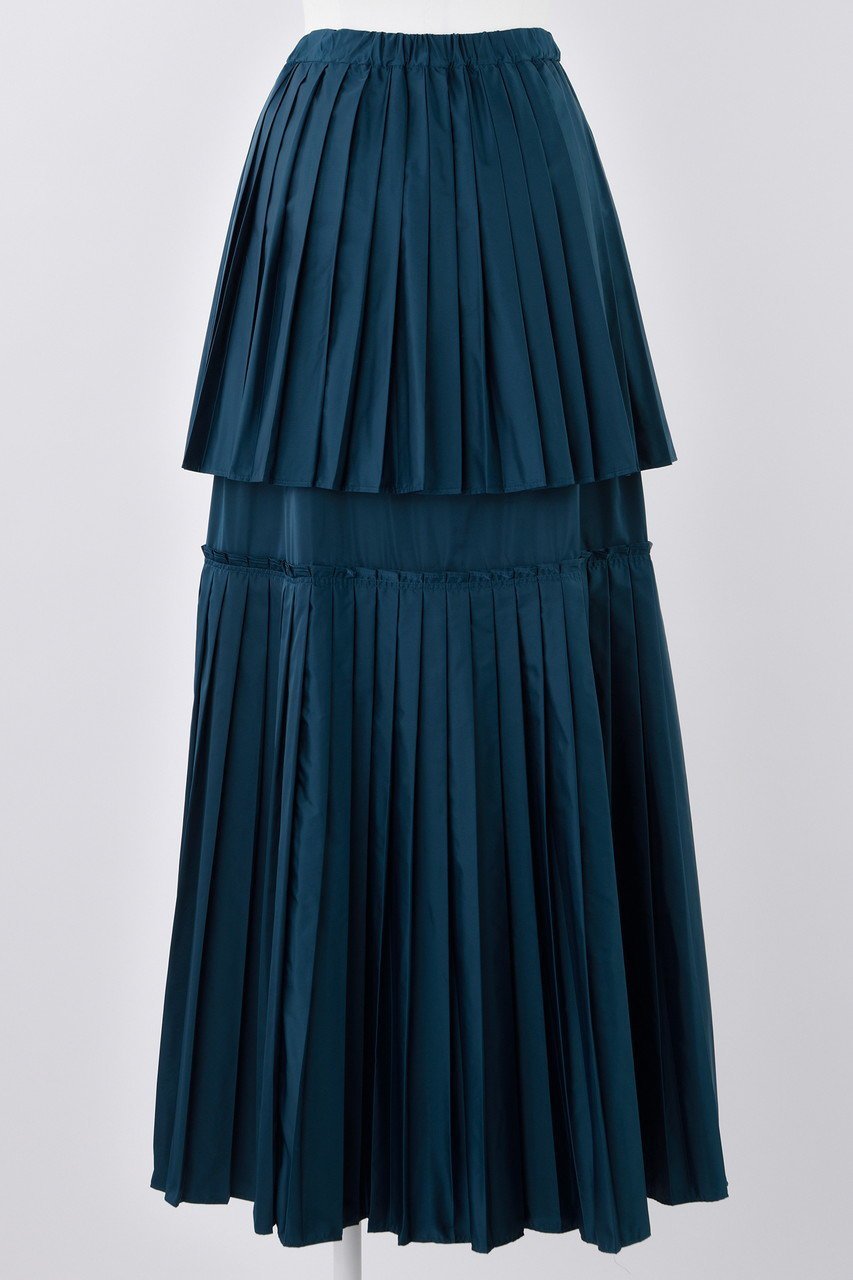 【エンフォルド/ENFOLD】のSOLOTEXサテン プリーツ SK/スカート 人気、トレンドファッション・服の通販 founy(ファニー) 　ファッション　Fashion　レディースファッション　Fashion for Women　スカート　Skirts　ロングスカート　Long Skirts / Maxi & Midi Skirts　おすすめ　Recommended / Our Picks　サテン　Satin, Glossy Fabric　プリーツ　Pleats, Pleated　ベーシック　Basic, Essential　ロング　Long, Long-Length　other-3|ID: prp329100004881077 ipo3291000000036432415