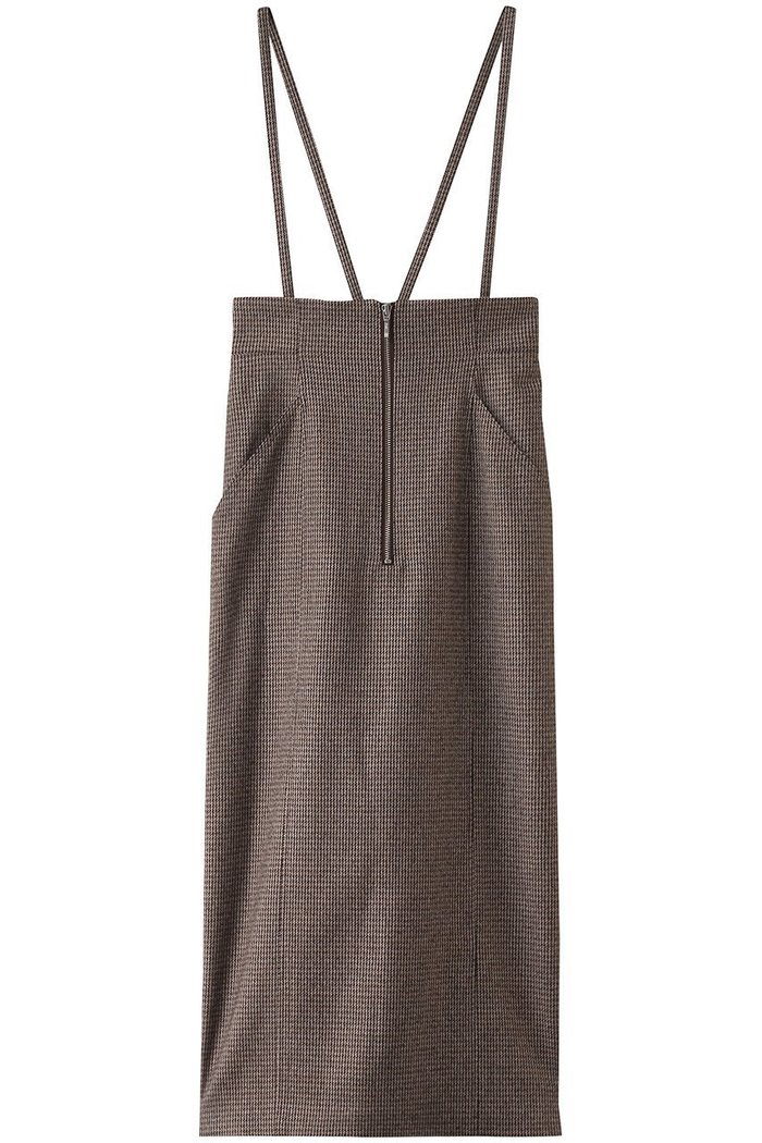 【アルアバイル/allureville】のガンクラブチェックジップスカート インテリア・キッズ・メンズ・レディースファッション・服の通販 founy(ファニー) https://founy.com/ ファッション Fashion レディースファッション Fashion for Women スカート Skirts ロングスカート Long Skirts / Maxi & Midi Skirts サスペンダー Suspenders, Braces ジップ Zip, Zipper タイトスカート Pencil Skirt, Tight Skirt チェック Check, Plaid, Tartan フィット Fit, Slim Fit フロント Front, Front Design ロング Long, Long-Length |ID: prp329100004881082 ipo3291000000036831585