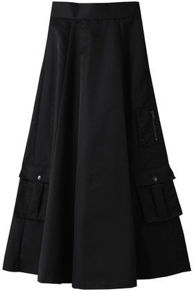 【リムアーク/RIM.ARK】のCargo volume SK/スカート 人気、トレンドファッション・服の通販 founy(ファニー) ファッション Fashion レディースファッション Fashion for Women スカート Skirts ロングスカート Long Skirts / Maxi & Midi Skirts シルク Silk, 100% Silk スニーカー Sneakers, Trainers フェミニン Feminine, Girly ロング Long, Long-Length |ID:prp329100004881085