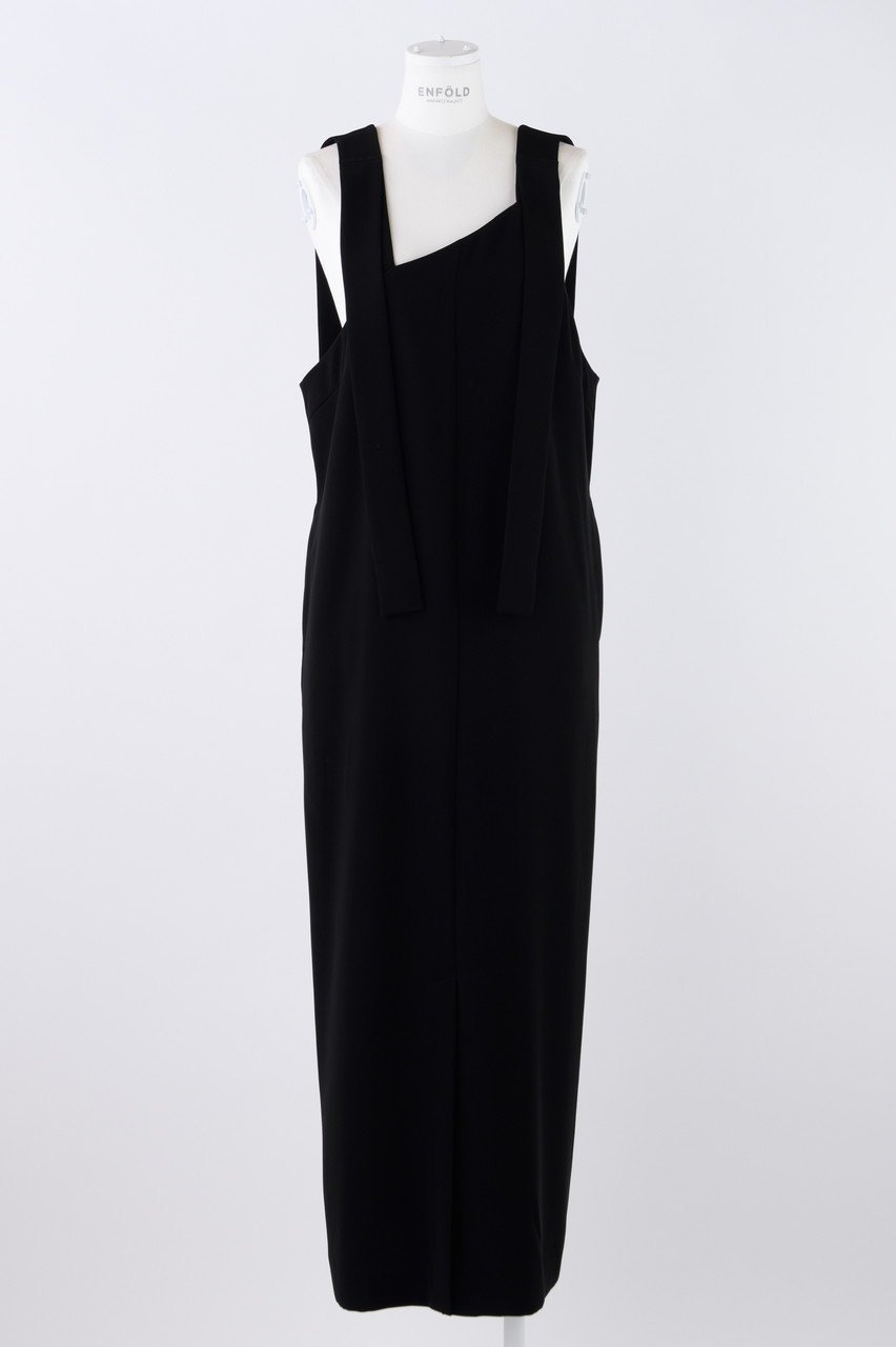 【エンフォルド/ENFOLD】のPEツイル ストレートJumper SK/スカート インテリア・キッズ・メンズ・レディースファッション・服の通販 founy(ファニー) ファッション Fashion レディースファッション Fashion for Women スカート Skirts ロングスカート Long Skirts / Maxi & Midi Skirts とろみ Fluid, Flowy Fabric カットソー Cut and Sewn Top シンプル Simple, Minimal ストレート Straight, Straight Cut ツイル Twist, Twisted Detail ロング Long, Long-Length エレガント 上品 Elegant 人気 Popular, Best Seller 定番 Standard, Basic Item ブラック|ID: prp329100004881111 ipo3291000000036432633