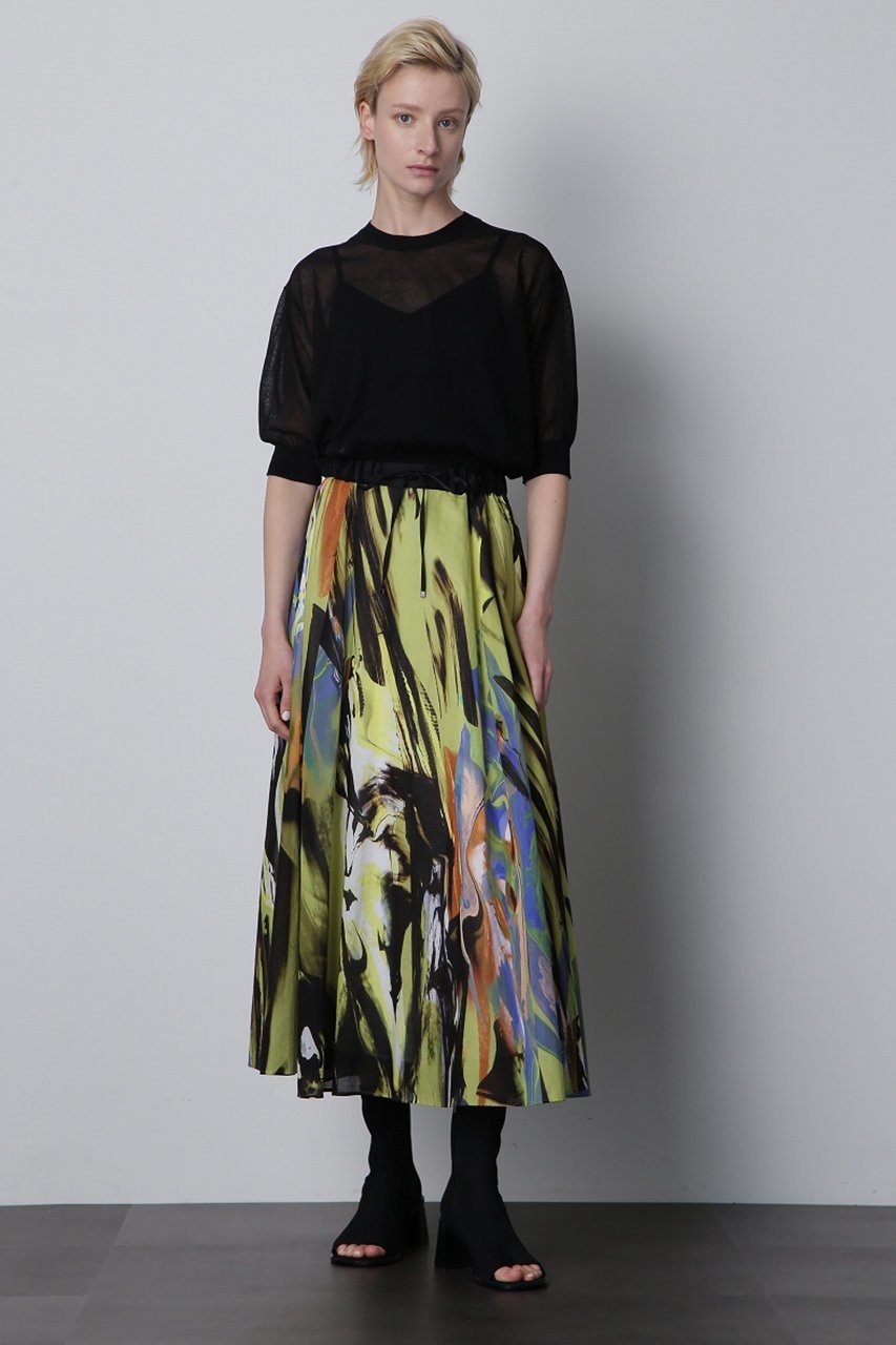 【ヒューエルミュージアム/hueLe Museum】の【STUMBLY】Art Zebraプリントスカート 人気、トレンドファッション・服の通販 founy(ファニー) ファッション Fashion レディースファッション Fashion for Women スカート Skirts ロングスカート Long Skirts / Maxi & Midi Skirts シンプル Simple, Minimal フェミニン Feminine, Girly フレア Flare, Flared フロント Front, Front Design プリント Print, Printed Pattern リボン Ribbon, Bow ロング Long, Long-Length 夏 Summer 春 Spring S/S・春夏 SS, Spring/Summer, Warm Season other-8|ID: prp329100004881115 ipo3291000000036432673