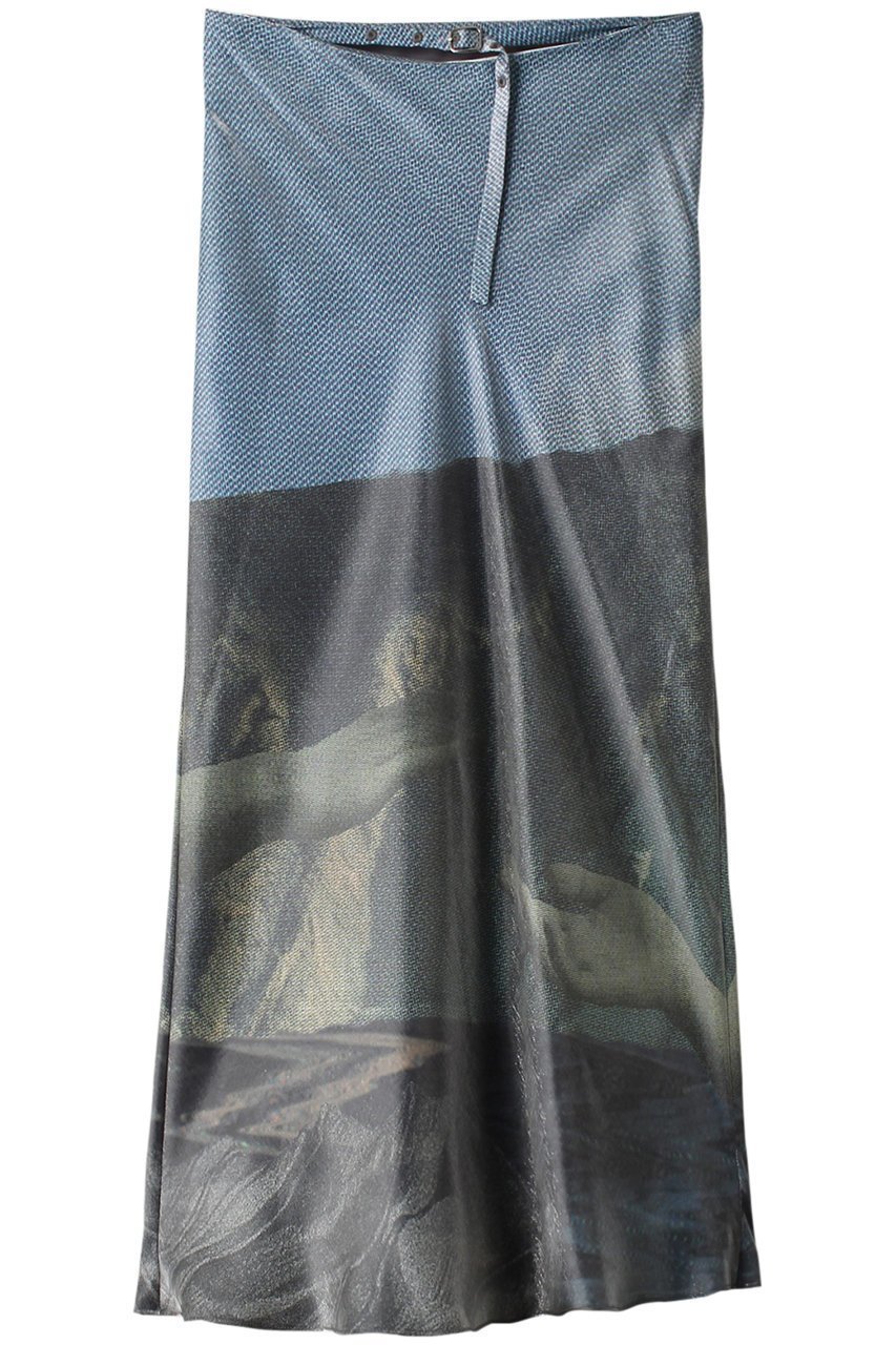 【メゾンスペシャル/MAISON SPECIAL】のMountain Dream Print Skirt/マウンテンドリームプリントスカート インテリア・キッズ・メンズ・レディースファッション・服の通販 founy(ファウニー) 　ファッション　Fashion　レディースファッション　Fashion for Women　スカート　Skirts　ロングスカート　Long Skirts / Maxi & Midi Skirts　カッティング　Cutting Detail　ドレープ　Drape, Draping Fabric　ハンド　Hand, Handmade　フェミニン　Feminine, Girly　フレア　Flare, Flared　プリント　Print, Printed Pattern　モチーフ　Motif, Design Theme　ラグジュアリー　Luxury, Elegant　ロング　Long, Long-Length　MLT1(マルチカラー)|ID: prp329100004881135 ipo3291000000036544004