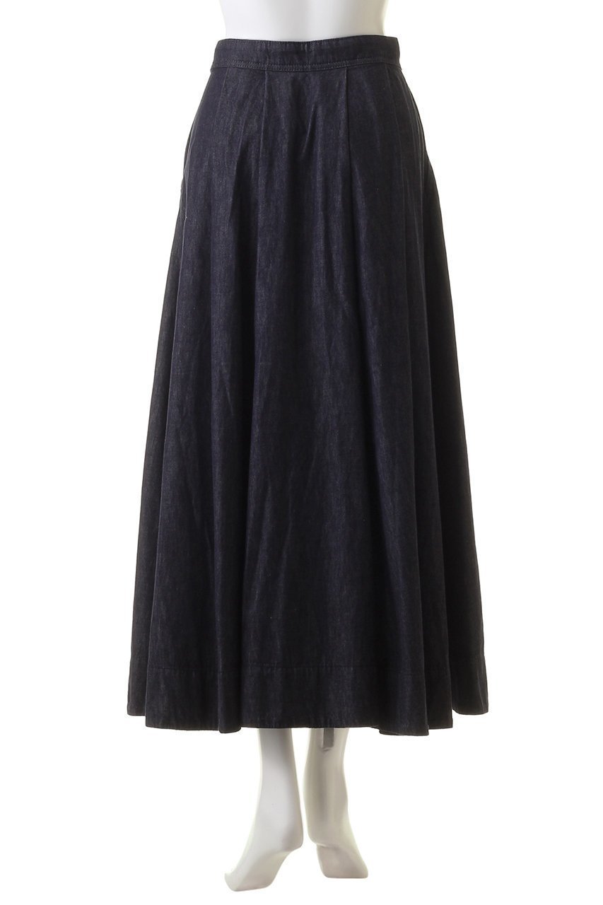 【ヤヌーク/YANUK】のタックフレア スカート 人気、トレンドファッション・服の通販 founy(ファニー) ファッション Fashion レディースファッション Fashion for Women スカート Skirts Aライン・フレアスカート A-Line & Flared Skirts ロングスカート Long Skirts / Maxi & Midi Skirts フレア Flare, Flared ロング Long, Long-Length エレガント 上品 Elegant other-4|ID: prp329100004881145 ipo3291000000036432851