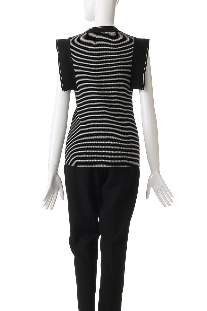 【クラネ/CLANE】のSQUARE SLEEVE KNIT TOPS/ニット 大人の最旬トレンドファッション＆コーディネート founy(ファウニー) 　ファッション　Fashion　レディースファッション　Fashion for Women　トップス・カットソー　Cut & Sew Tops　ニット　Knit Tops & Sweaters　カジュアルプルオーバー・ニットトップス　Pullovers & Knit Tops / Casual Pullovers　スクエア　Square, Square Shape　スリーブ　Sleeve, Long Sleeve / Short Sleeve　フィット　Fit, Slim Fit　ボトム　Bottoms, Lower Wear　モダン　Modern, Contemporary　無地　Plain, Solid Color　other-4|ID: prp329100004881178 ipo3291000000036867536