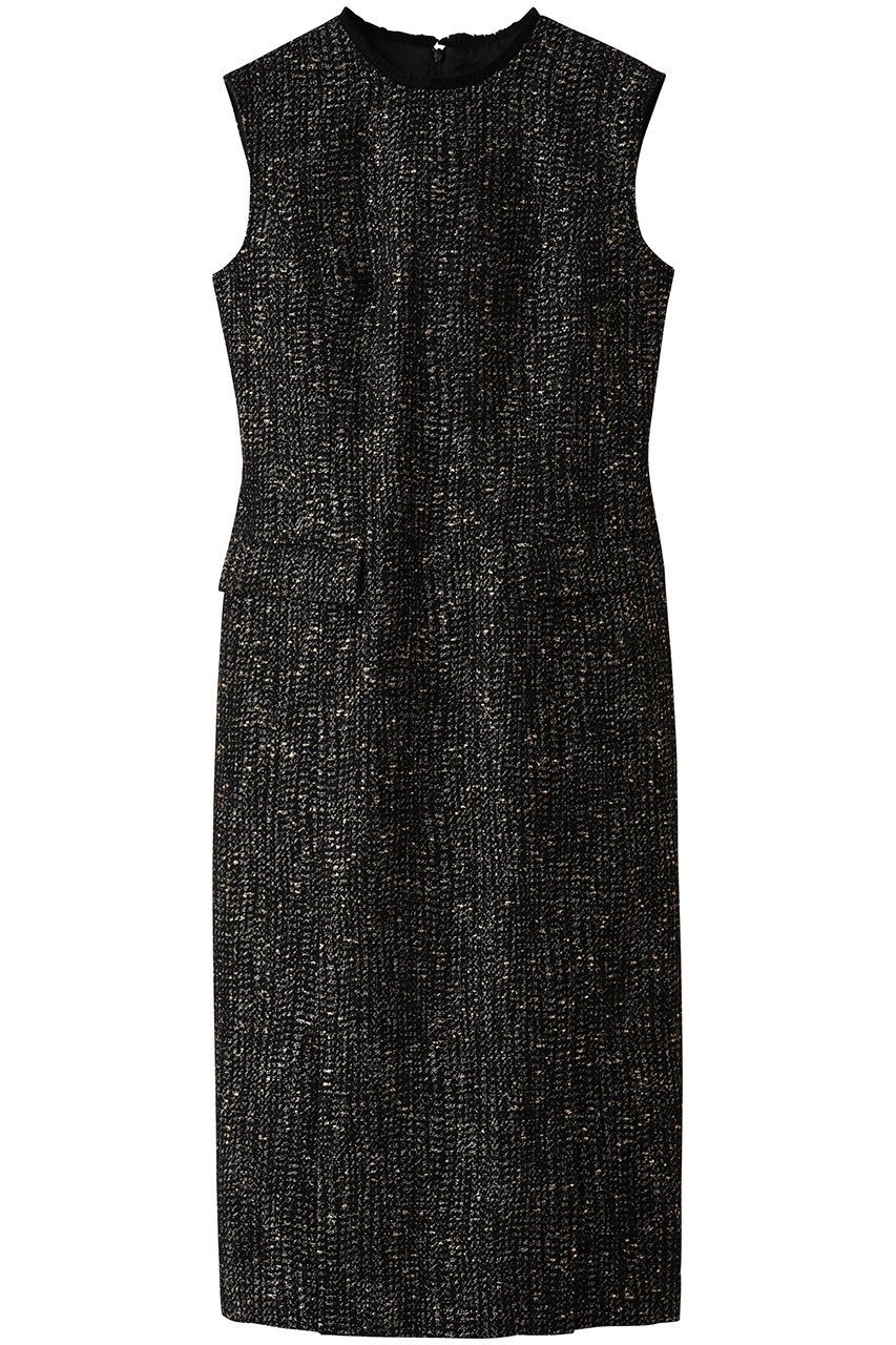 【オブリオ/AUBRIOT】のラメジャカードドレス 人気、トレンドファッション・服の通販 founy(ファニー) 　ファッション　Fashion　レディースファッション　Fashion for Women　ワンピース　Dresses　フォーマル・パーティードレス・結婚式用ドレス　Elegant & Casual Dresses　チュニック　Tunic Tops & Dresses　シンプル　Simple, Minimal　ジャカード／ジャガード　Jacquard, Woven Pattern　チュニック　Tunic, Long Top　ドレス　Dress, One-Piece　パーティ　Party, Party Style　ラグジュアリー　Luxury, Elegant　ロング　Long, Long-Length　 other-1|ID: prp329100004881215 ipo3291000000036433376