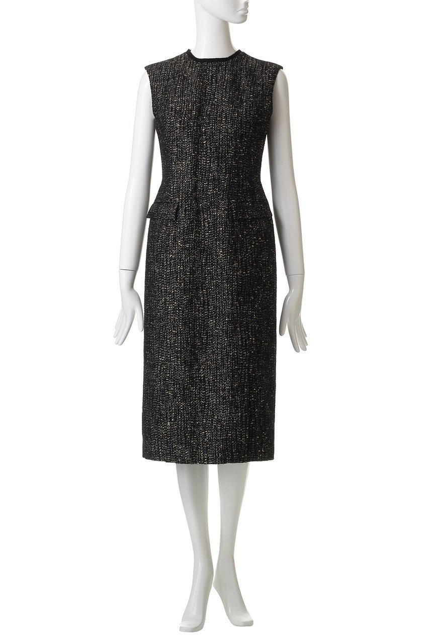 【オブリオ/AUBRIOT】のラメジャカードドレス 人気、トレンドファッション・服の通販 founy(ファニー) 　ファッション　Fashion　レディースファッション　Fashion for Women　ワンピース　Dresses　フォーマル・パーティードレス・結婚式用ドレス　Elegant & Casual Dresses　チュニック　Tunic Tops & Dresses　シンプル　Simple, Minimal　ジャカード／ジャガード　Jacquard, Woven Pattern　チュニック　Tunic, Long Top　ドレス　Dress, One-Piece　パーティ　Party, Party Style　ラグジュアリー　Luxury, Elegant　ロング　Long, Long-Length　other-2|ID: prp329100004881215 ipo3291000000036433379