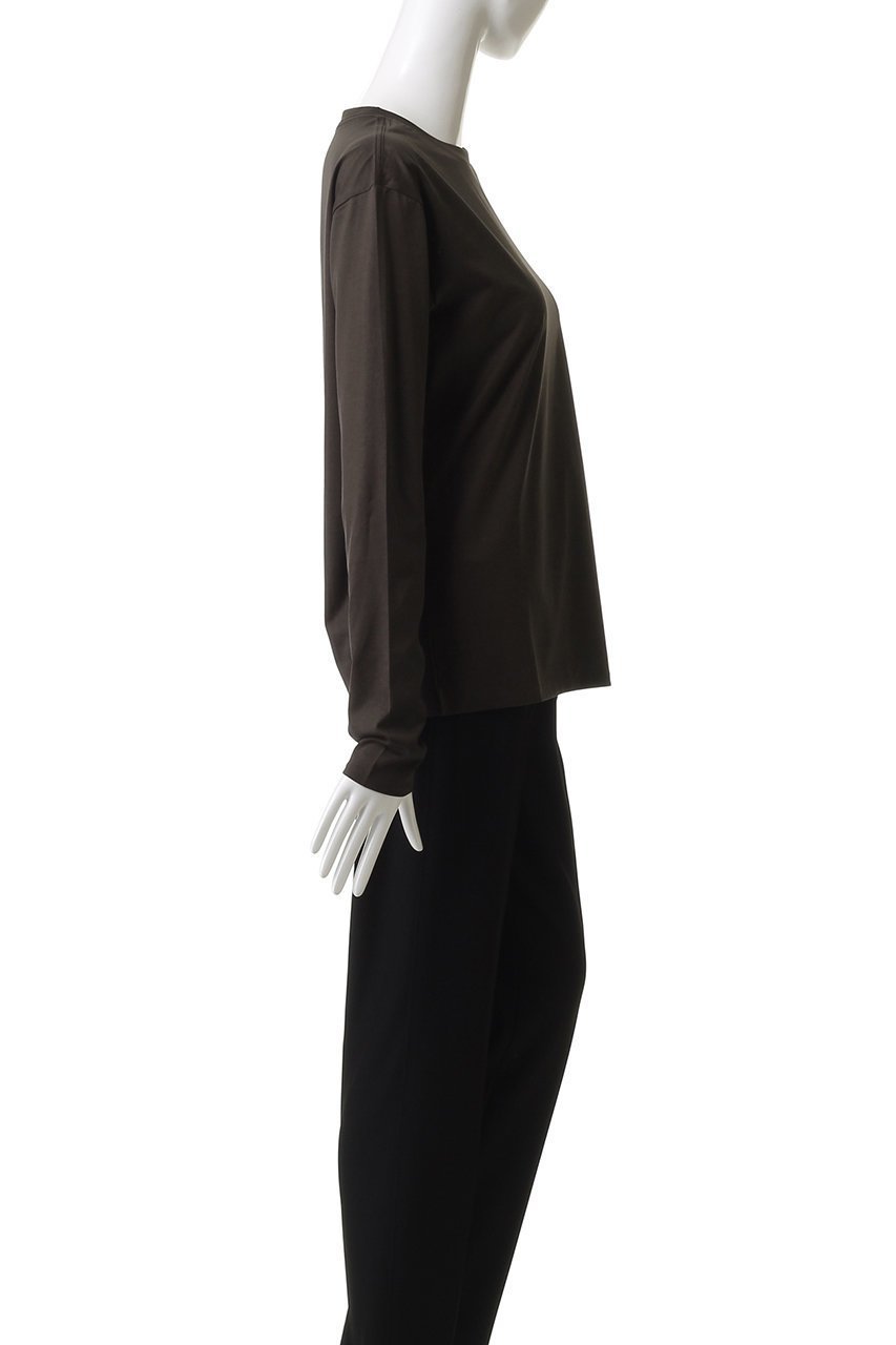 【マルティニーク/martinique】のコットンTシャツ 人気、トレンドファッション・服の通販 founy(ファニー) 　ファッション　Fashion　レディースファッション　Fashion for Women　トップス・カットソー　Cut & Sew Tops　シャツ・ブラウス・オフィスカジュアル　Elegant Blouses & Button-Ups　ロングTシャツ・Tシャツ　Longline T-Shirts & Tees　カットソー・ベーシックTシャツ　Cut-and-Sewn Tops / Stretch Tees & Basics　おすすめ　Recommended / Our Picks　インナー　Innerwear　シンプル　Simple, Minimal　スリーブ　Sleeve, Long Sleeve / Short Sleeve　ベーシック　Basic, Essential　ロング　Long, Long-Length　長袖　Long Sleeve, Full Sleeve　other-3|ID: prp329100004881233 ipo3291000000036433510