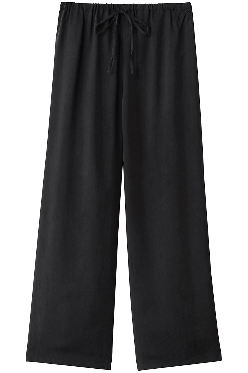 【プルミエ アロンディスモン/1er Arrondissement】のキュプラフィブリルイージーパンツ インテリア・キッズ・メンズ・レディースファッション・服の通販 founy(ファニー) 　ファッション　Fashion　レディースファッション　Fashion for Women　パンツ　Pants & Trousers　おすすめ　Recommended / Our Picks　とろみ　Fluid, Flowy Fabric　キュプラ　Cupro, Eco Fabric　シンプル　Simple, Minimal　人気　Popular, Best Seller　A/W・秋冬　Autumn/Winter　ブラック|ID: prp329100004881234 ipo3291000000036433516